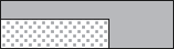 This image of a rectangle has a smaller rectangle placed upon it aligned with the bottom left corner.